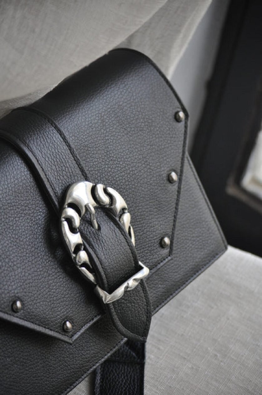 Briana Bag Black Leather lovebyhands.gr