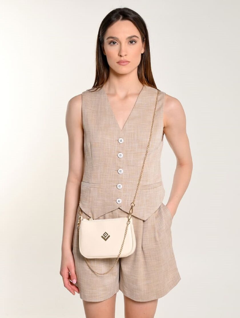 Caldera Small Asti Bag -Beige lovebyhands.gr