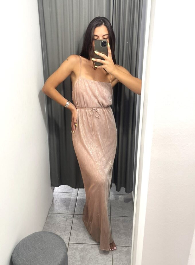 Pink Long Dress lovebyhands.gr