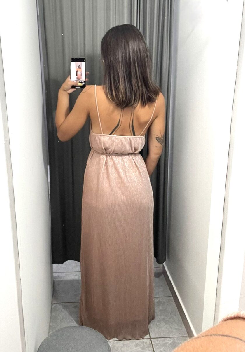 Pink Long Dress lovebyhands.gr