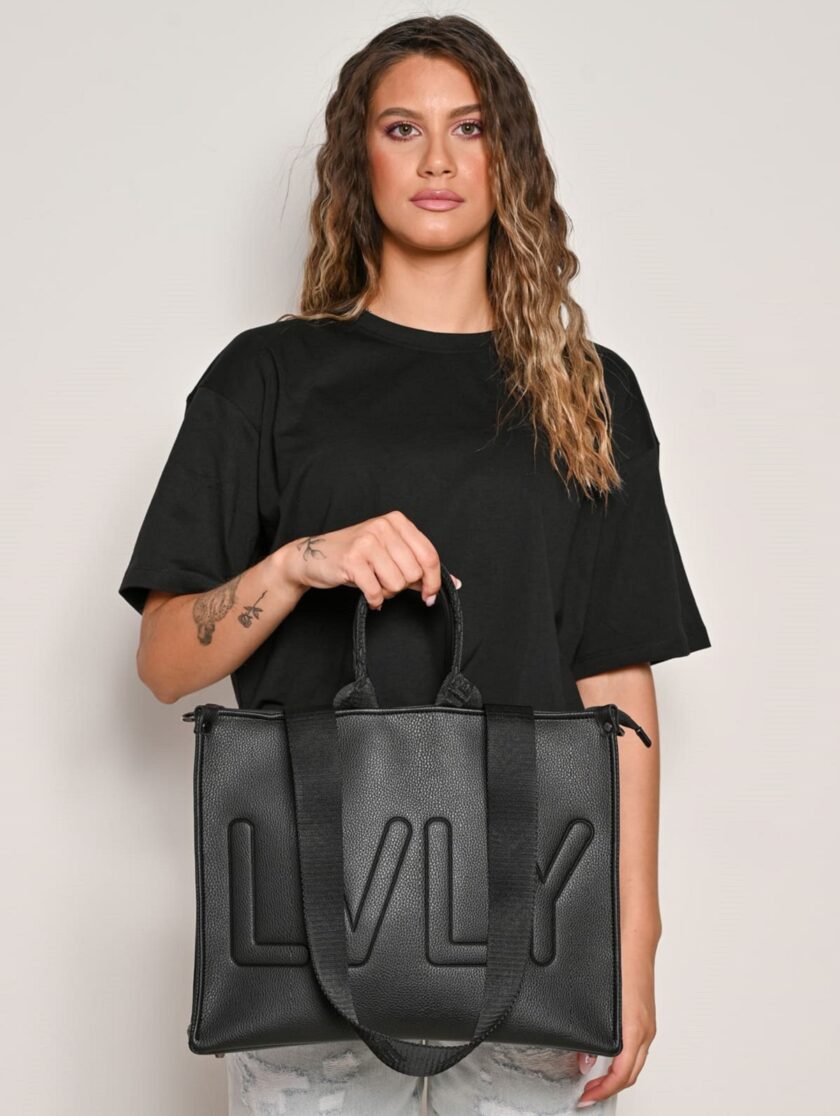 Tiffany Midi Adora Bag (Black) lovebyhands.gr