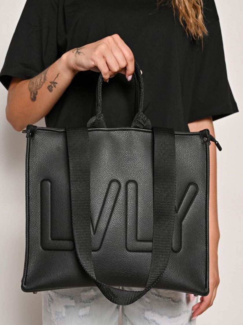 Tiffany Midi Adora Bag (Black) lovebyhands.gr
