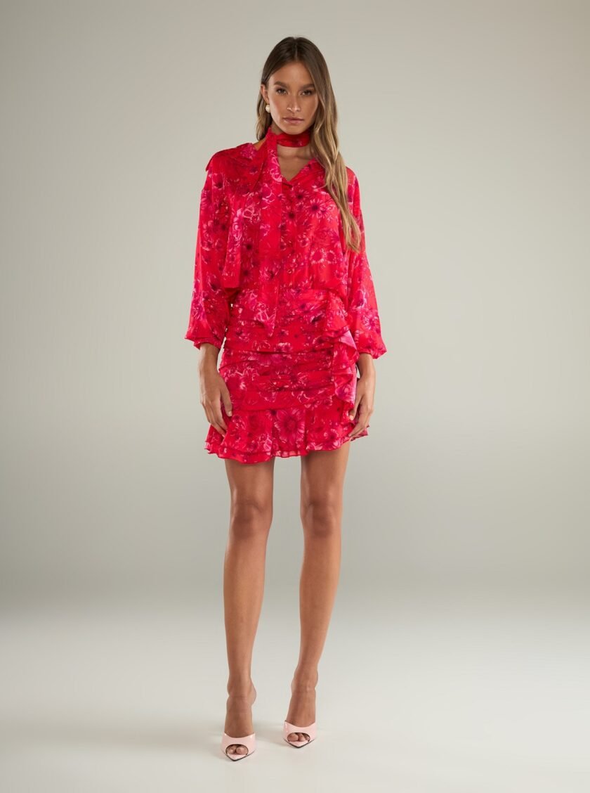 Angelina Mini Skirt with Ruffles love.sinnefo.cloud