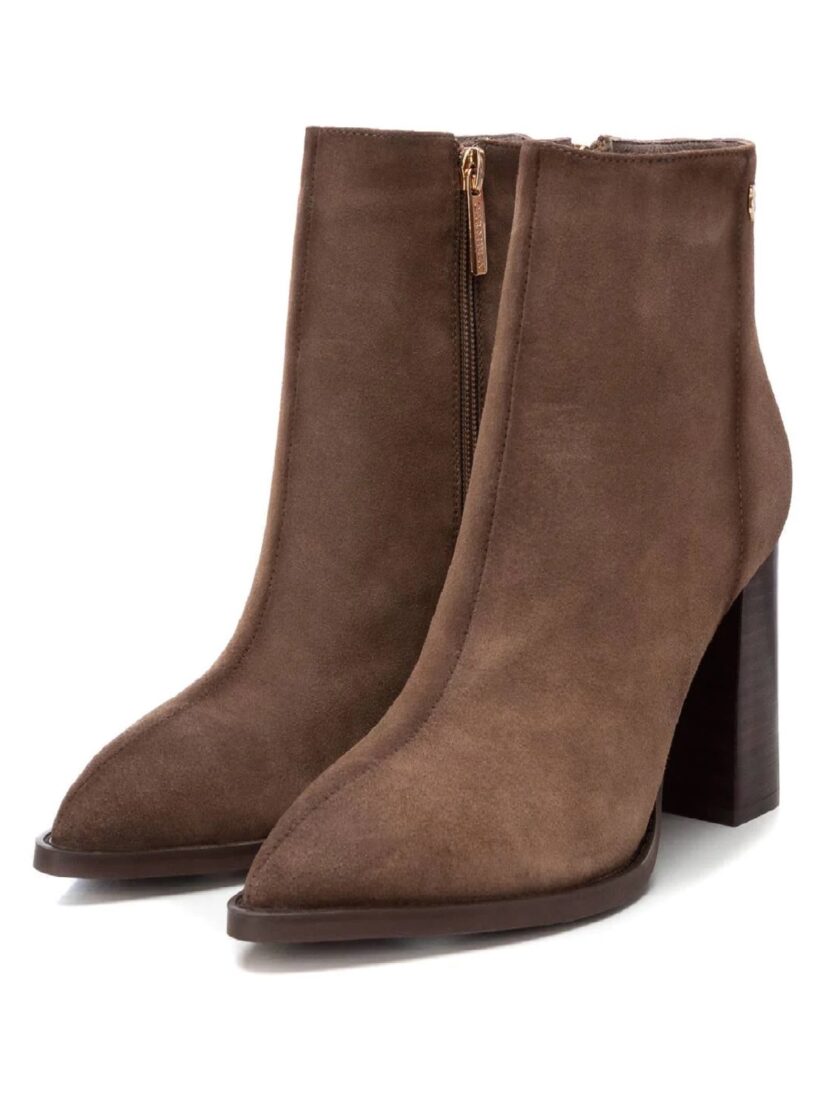 Suede Ankle Boots Taupe love.sinnefo.cloud