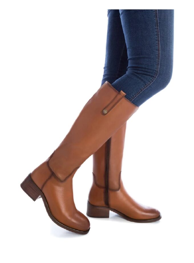 Flat Leather Boots love.sinnefo.cloud