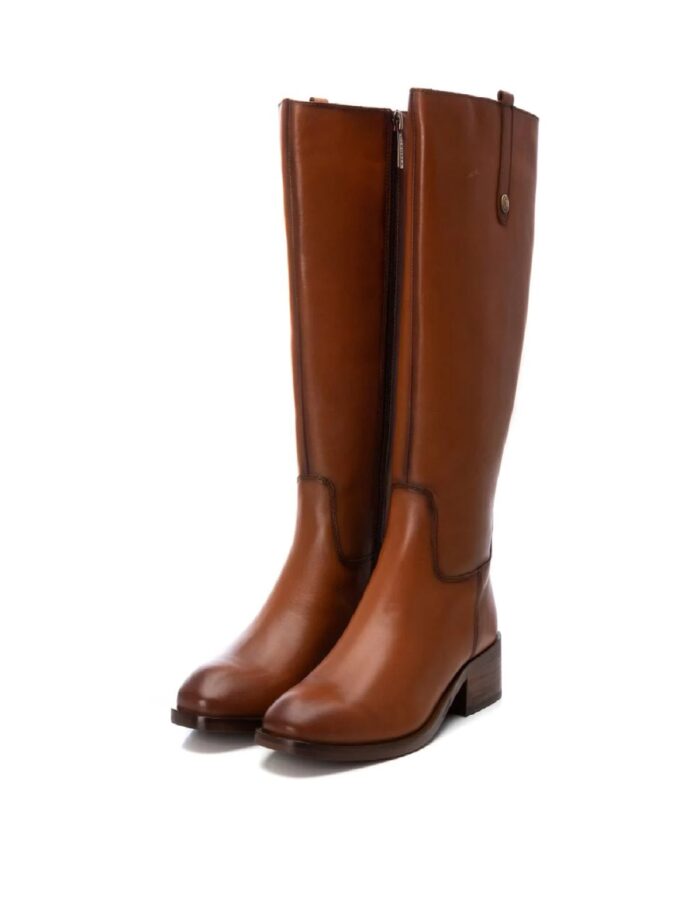 Flat Leather Boots love.sinnefo.cloud