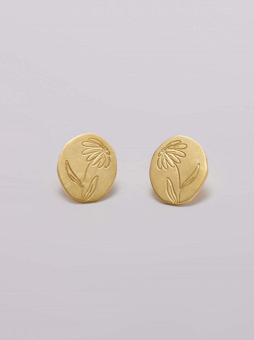 Daisy stud earrings love.sinnefo.cloud