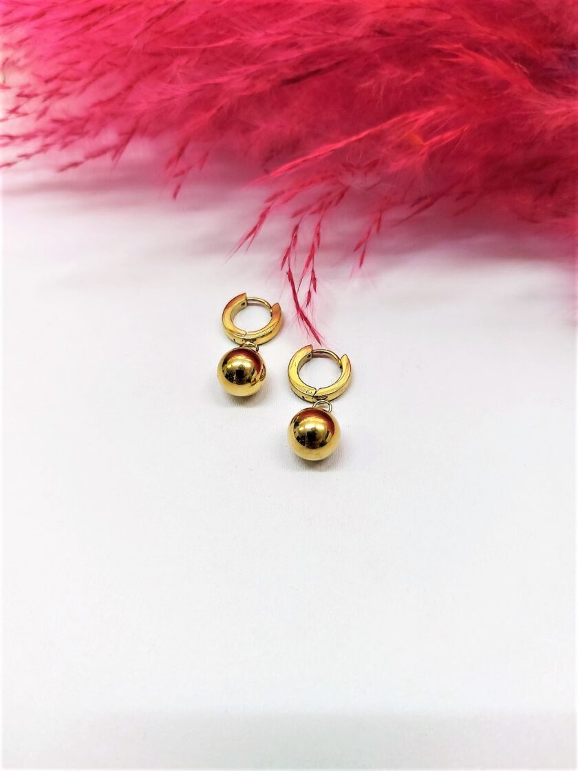 Σκουλαρίκια balls earings love.sinnefo.cloud