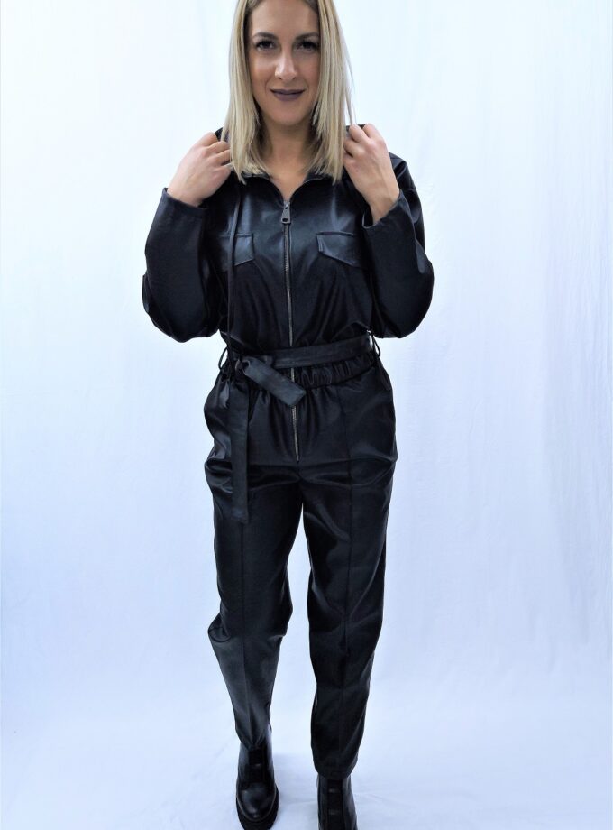 Ολόσωμη Leather Jumpsuit love.sinnefo.cloud