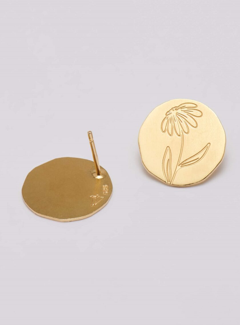 Daisy stud earrings love.sinnefo.cloud