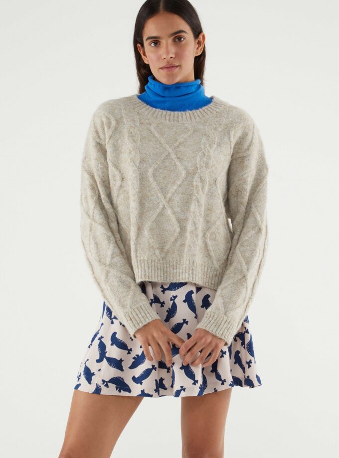 Short braided knit jersey love.sinnefo.cloud