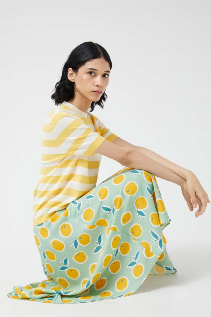Yuzu Midi Skirt love.sinnefo.cloud