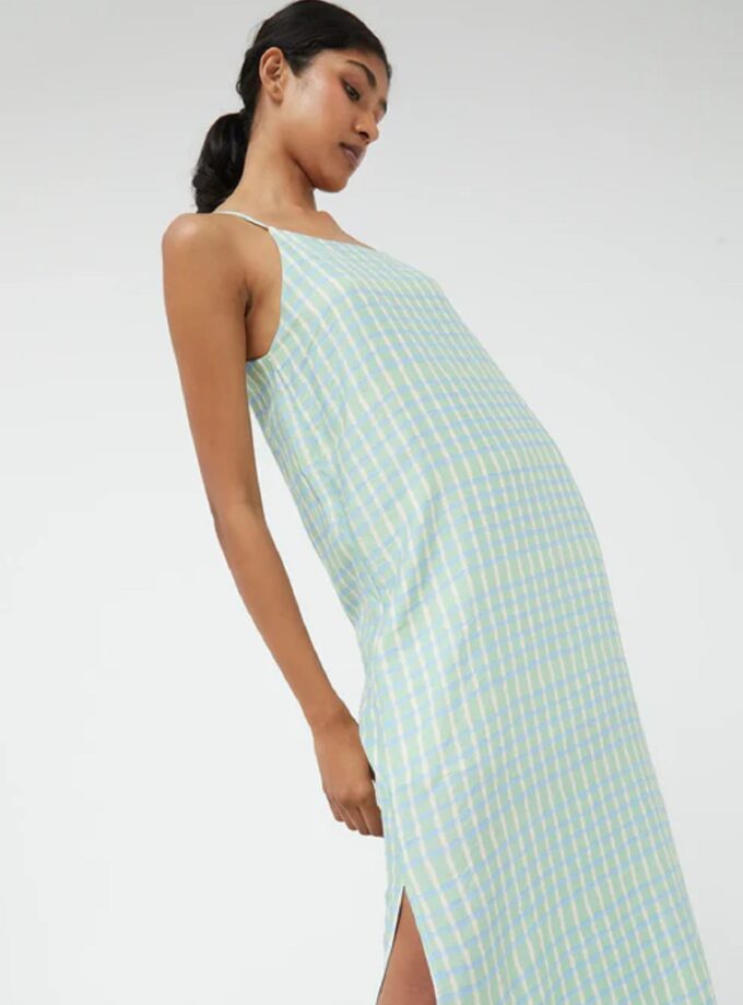 Green Summer Long Dress love.sinnefo.cloud