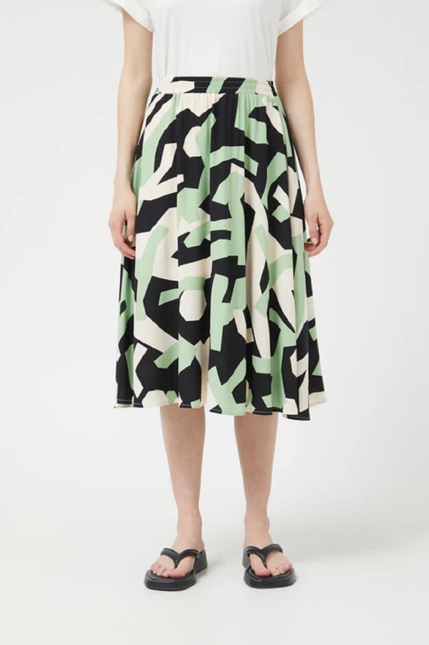 Structure Midi Skirt love.sinnefo.cloud