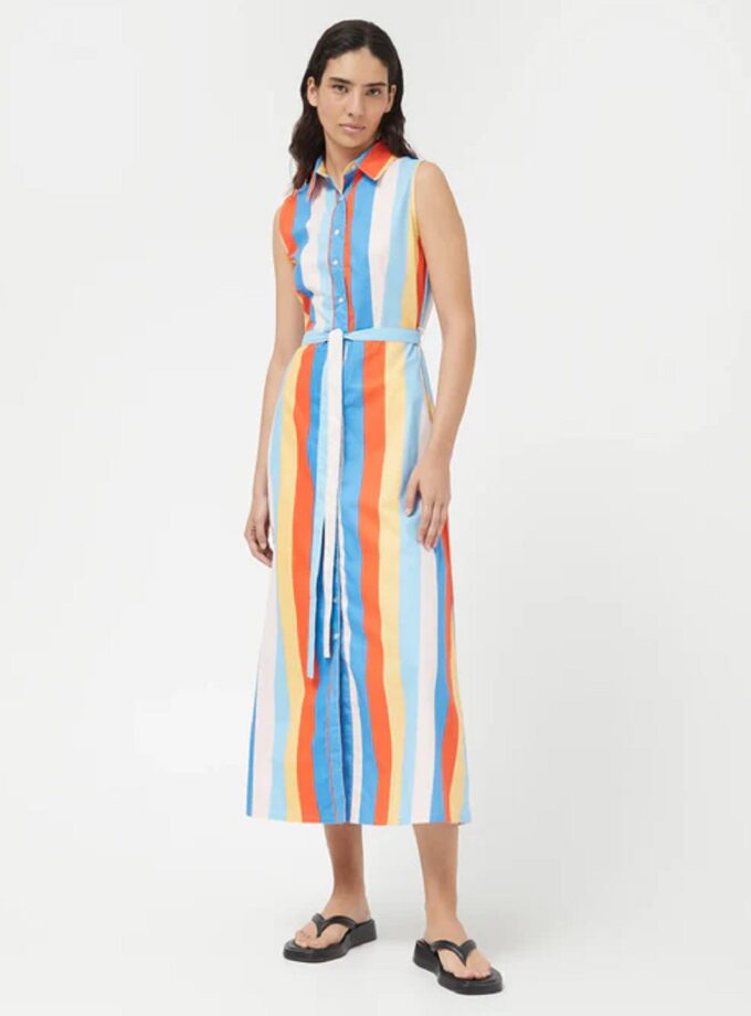 Beach Stripes Long Dress love.sinnefo.cloud