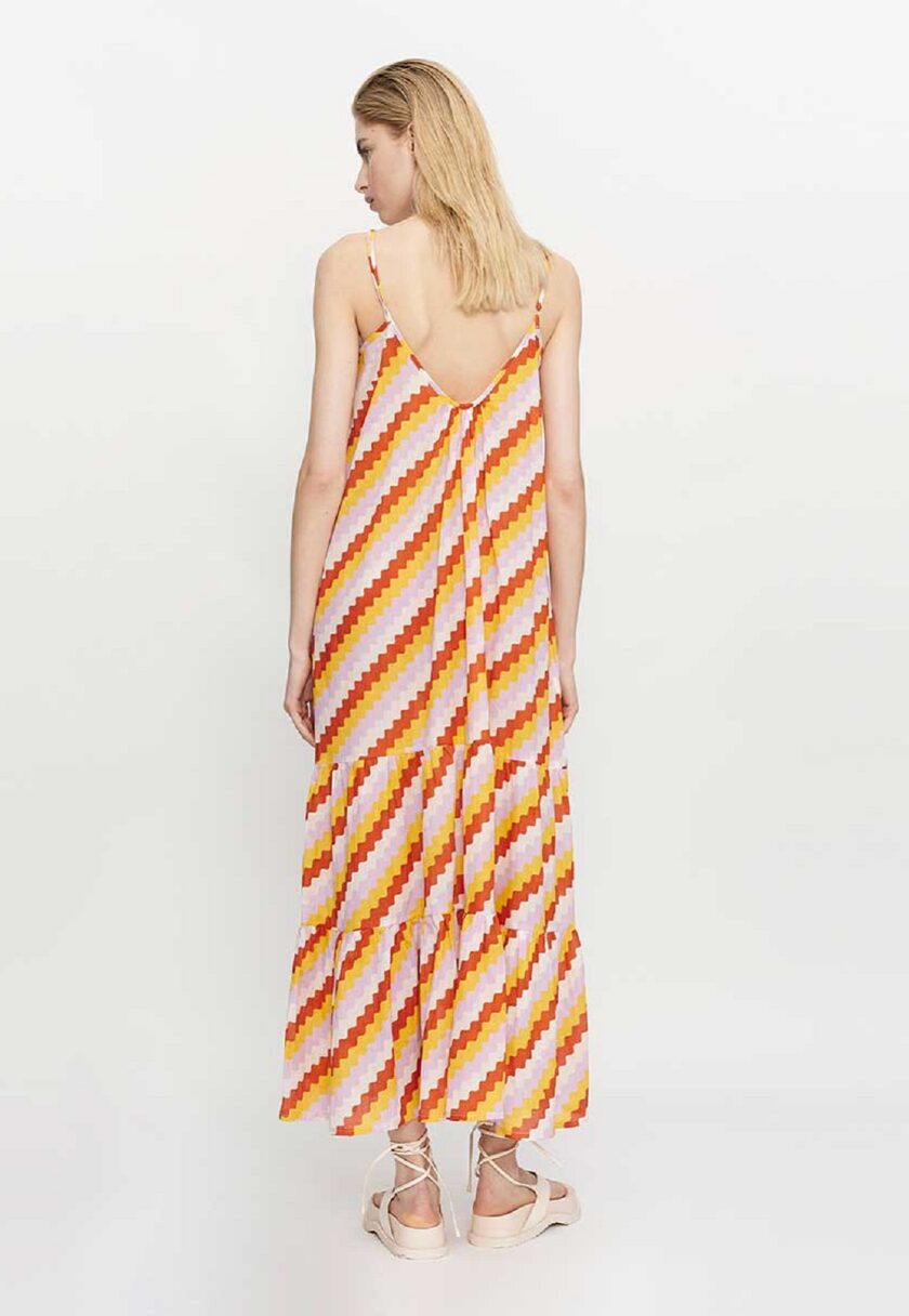 Zig Zag Maxi Dress love.sinnefo.cloud