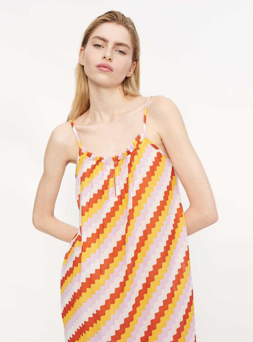 Zig Zag Maxi Dress love.sinnefo.cloud