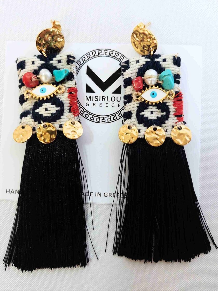 Mavro Pathos Earrings love.sinnefo.cloud