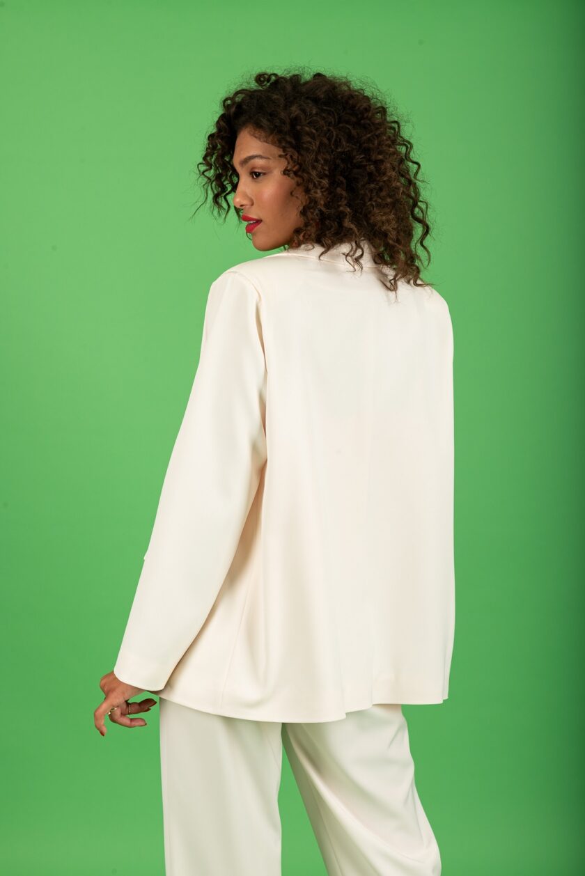 Alfred Oversize Blazer (Vanilia) love.sinnefo.cloud