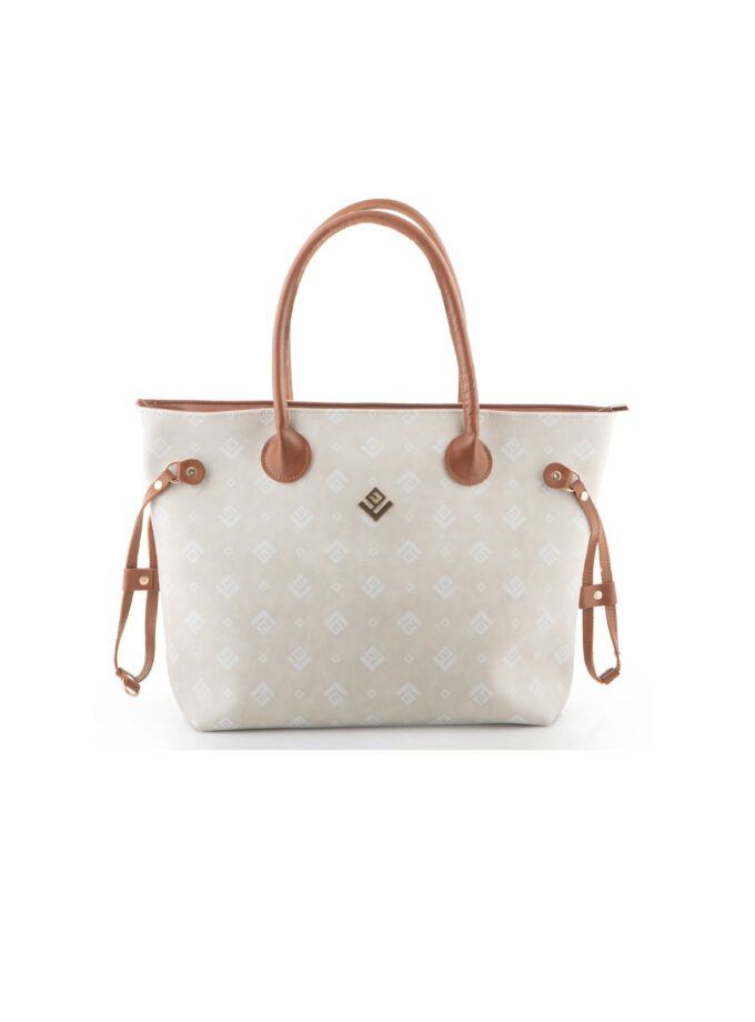 Τσάντα Annette Large Signature Bag Beige love.sinnefo.cloud