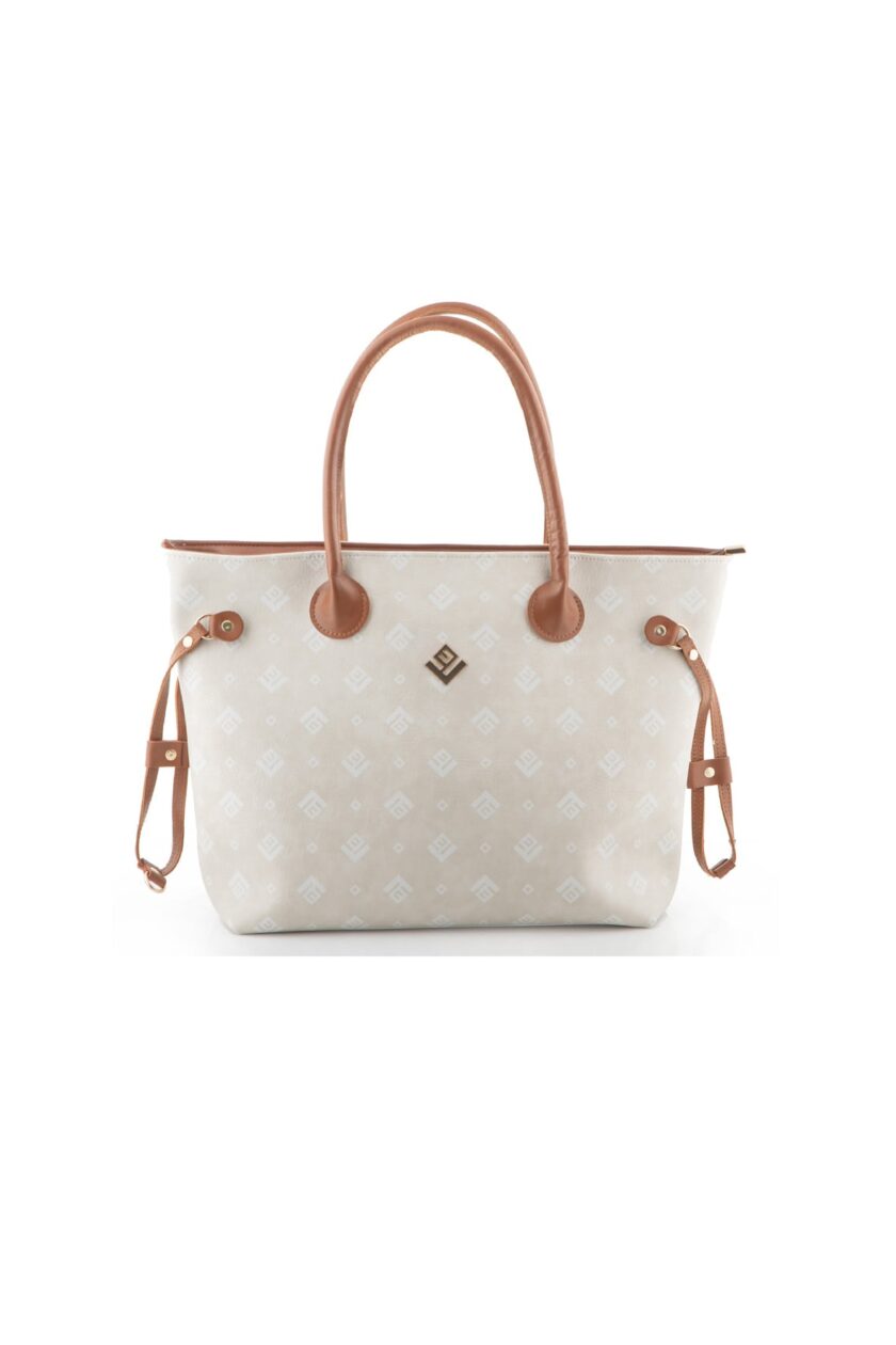 Τσάντα Annette Large Signature Bag Beige love.sinnefo.cloud