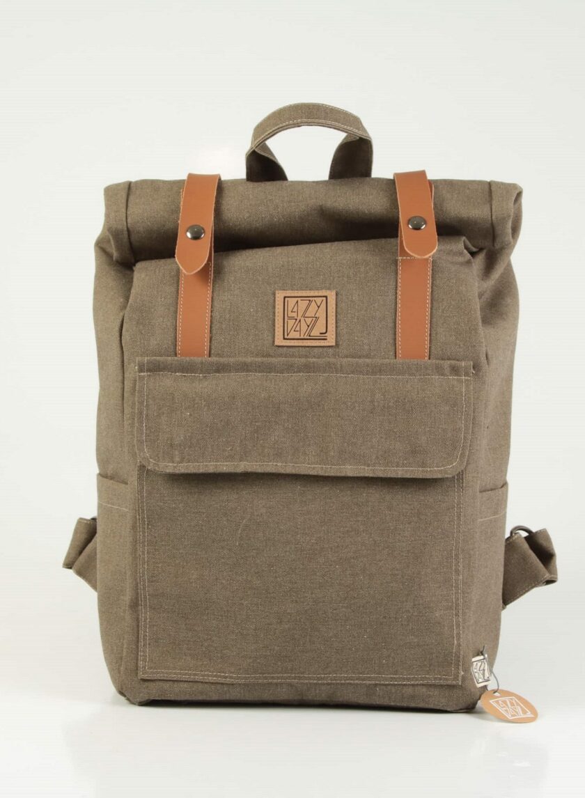 Ypatia Olive Backpack love.sinnefo.cloud