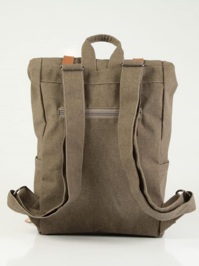 Ypatia Olive Backpack love.sinnefo.cloud