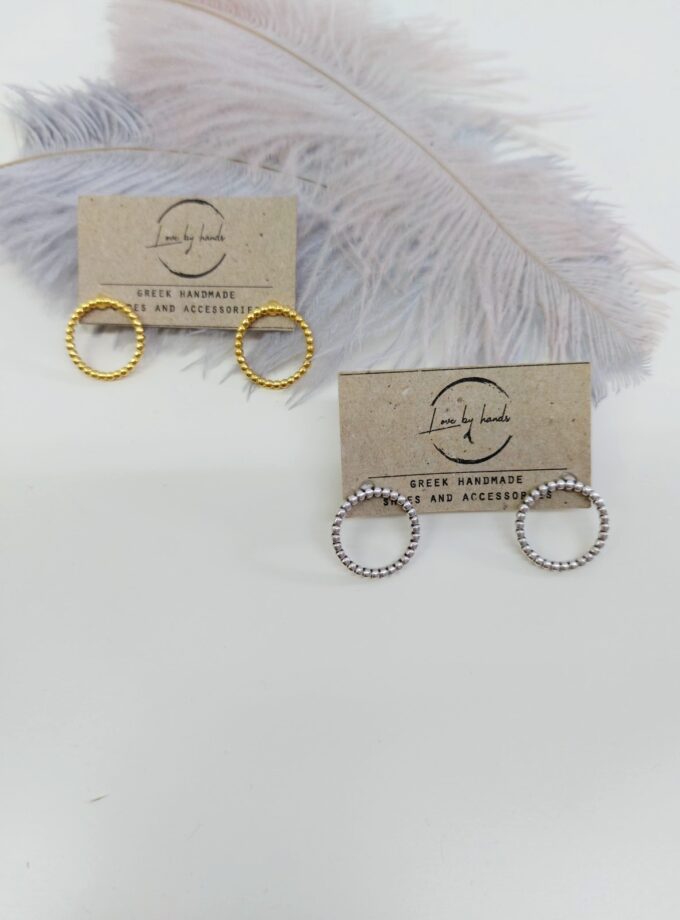 Cycle earings Lovebyhands.gr