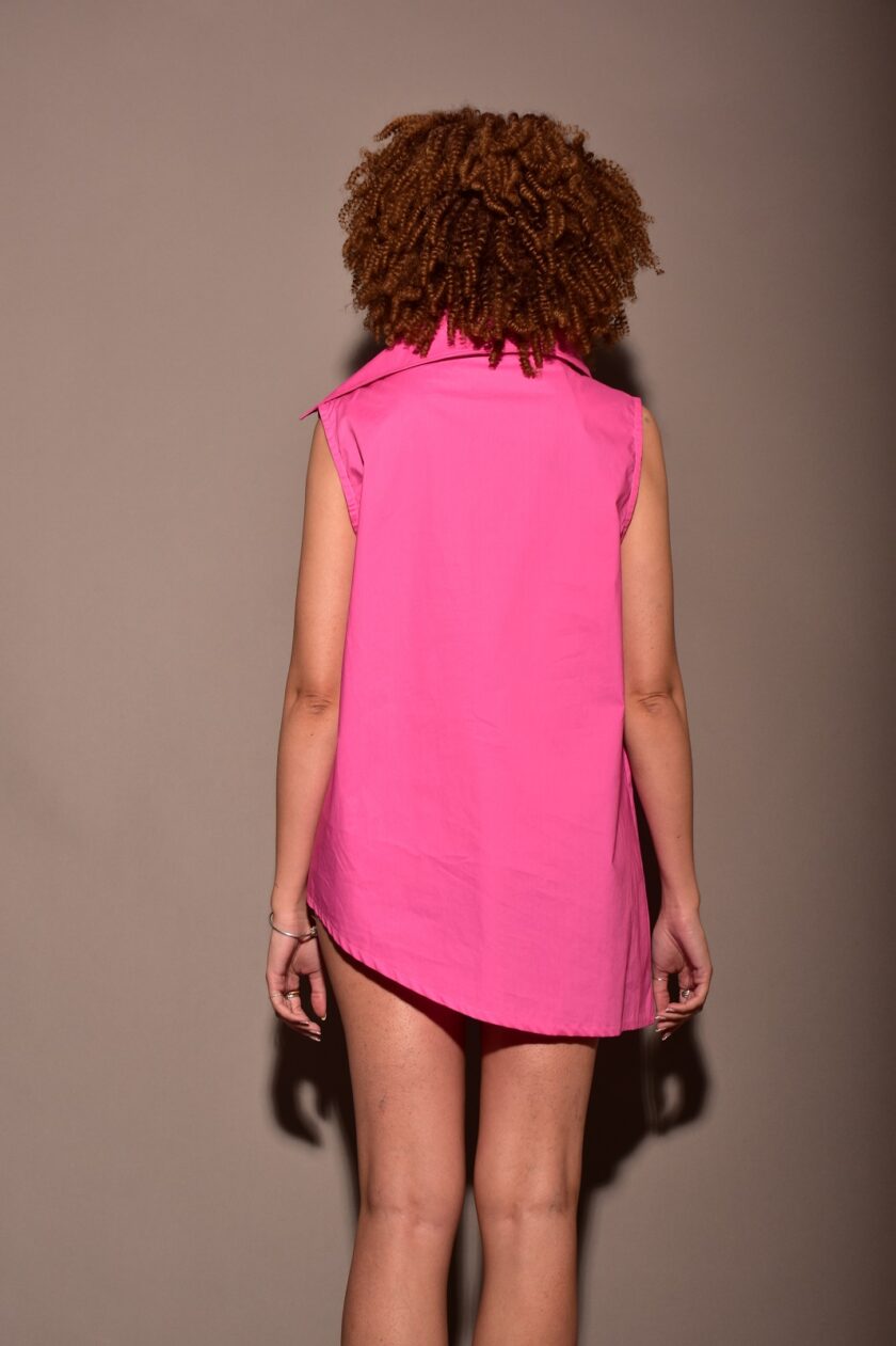 Huge Γιακάς Shirt (Fuchia) love.sinnefo.cloud