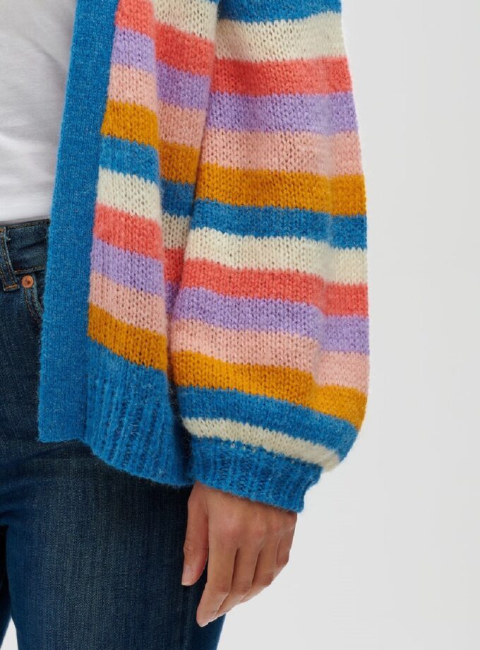 Ζακέτα Yvette Cardigan - Colourful Stripes love.sinnefo.cloud