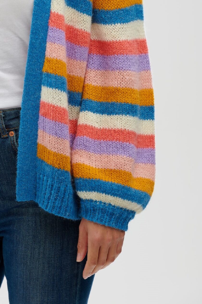 Ζακέτα Yvette Cardigan - Colourful Stripes love.sinnefo.cloud