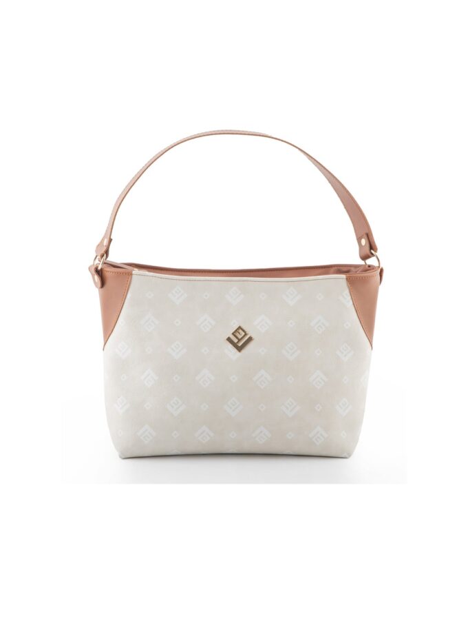 Τσάντα karena Large Signature Bag Beige love.sinnefo.cloud