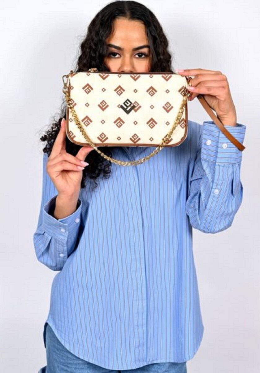 Caldera Large Signature Bag (Beige) love.sinnefo.cloud