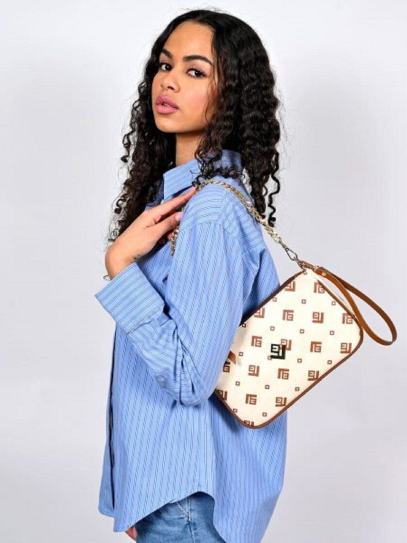 Caldera Large Signature Bag (Beige) love.sinnefo.cloud