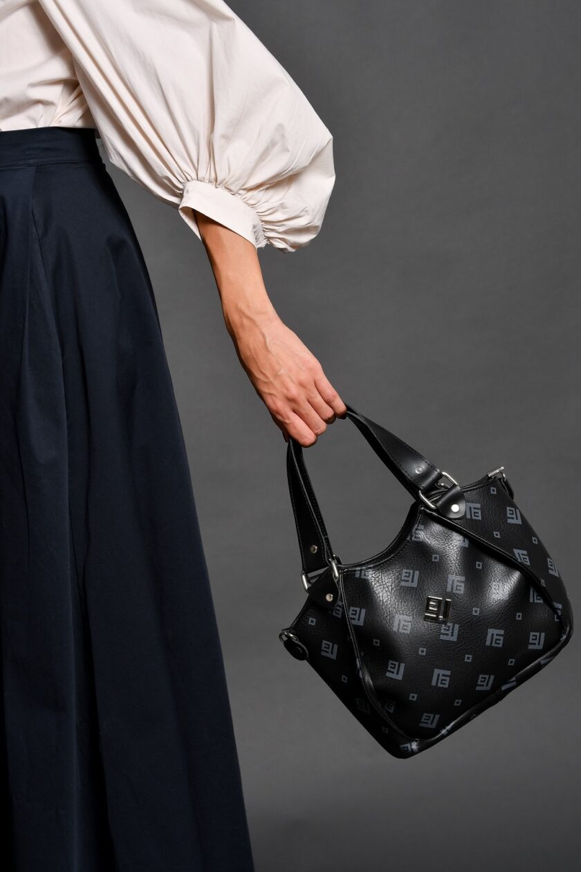 Τσαντα Lilly Midi Signature Bag Black love.sinnefo.cloud