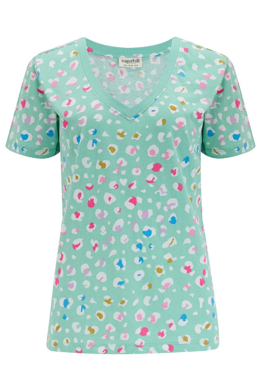 Khloe V Neck Tshirt love.sinnefo.cloud