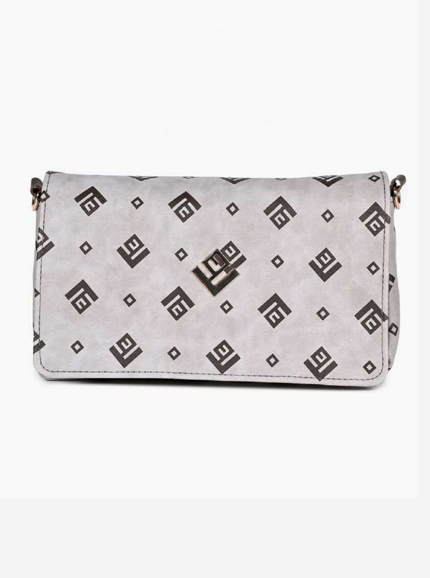 Zoe Midi Signature Bag (Grey) love.sinnefo.cloud