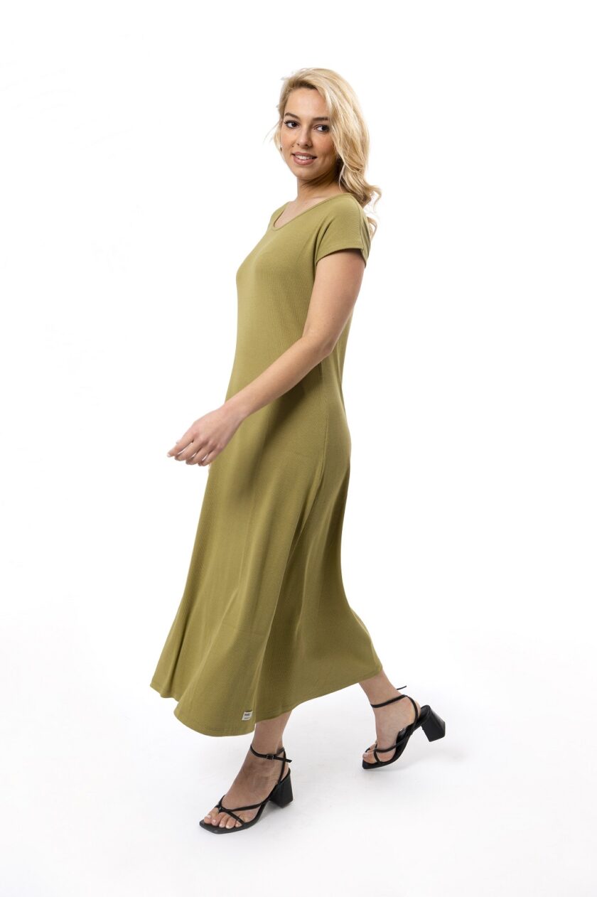 Julia Dress Long (Green) love.sinnefo.cloud