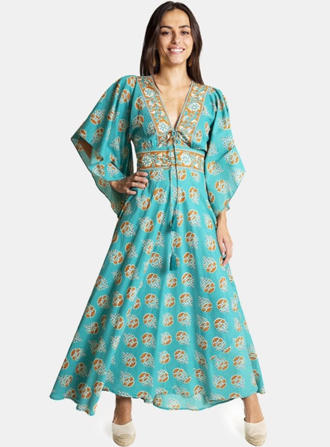 Floral Print Long Dress love.sinnefo.cloud