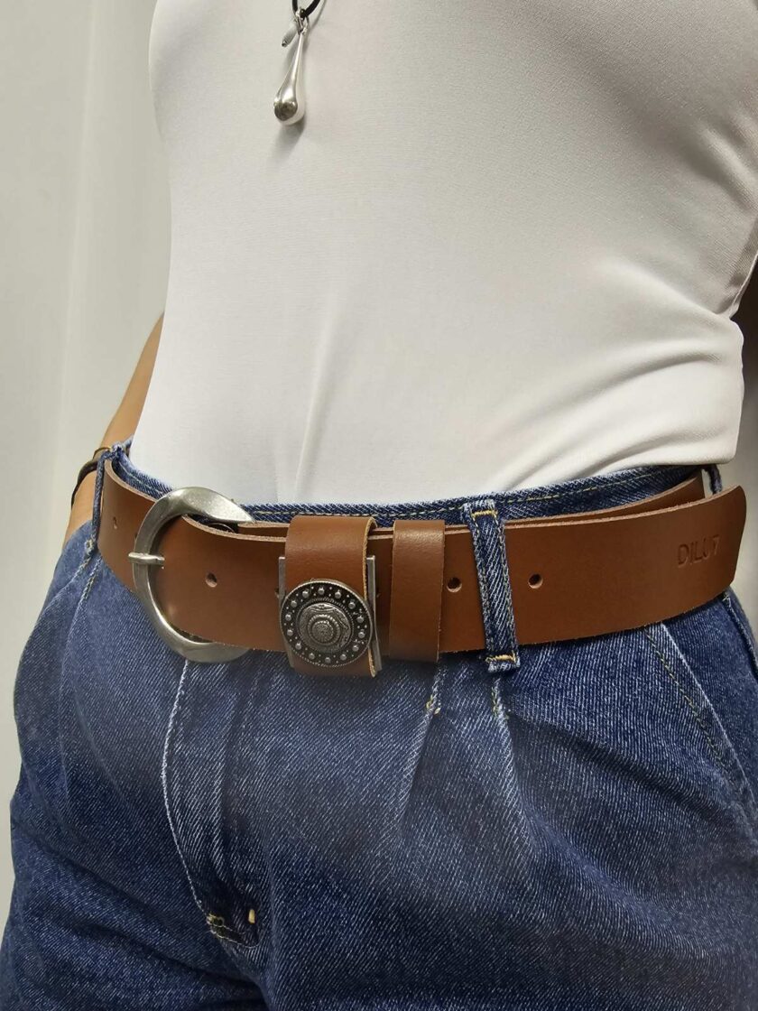 Marci Belt (Brown Nikel) love.sinnefo.cloud