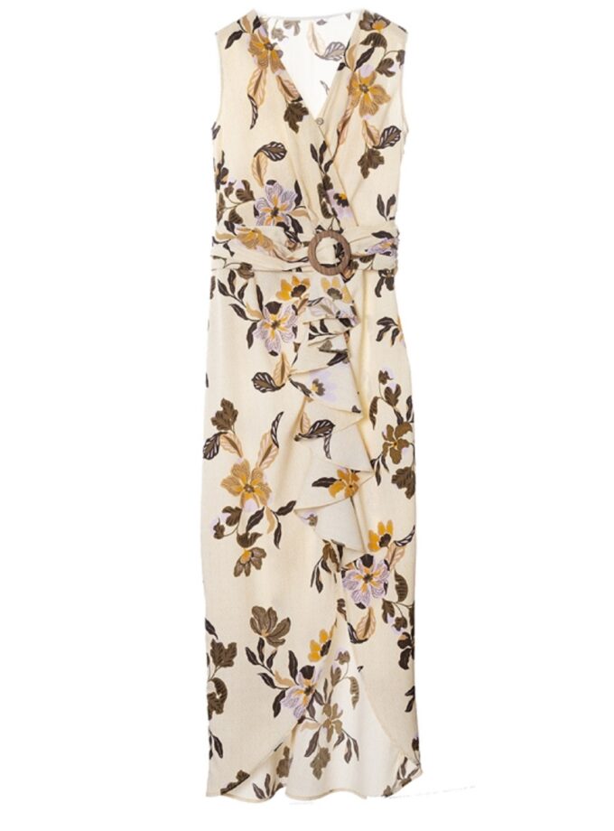 Orchids print Dress love.sinnefo.cloud