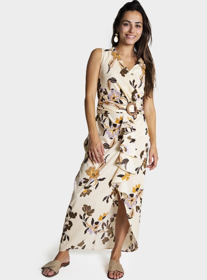 Orchids print Dress love.sinnefo.cloud