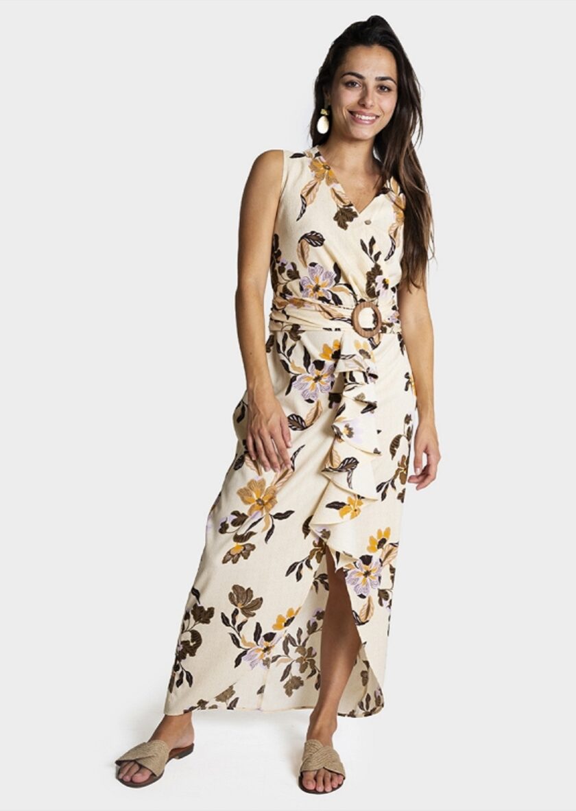 Orchids print Dress love.sinnefo.cloud