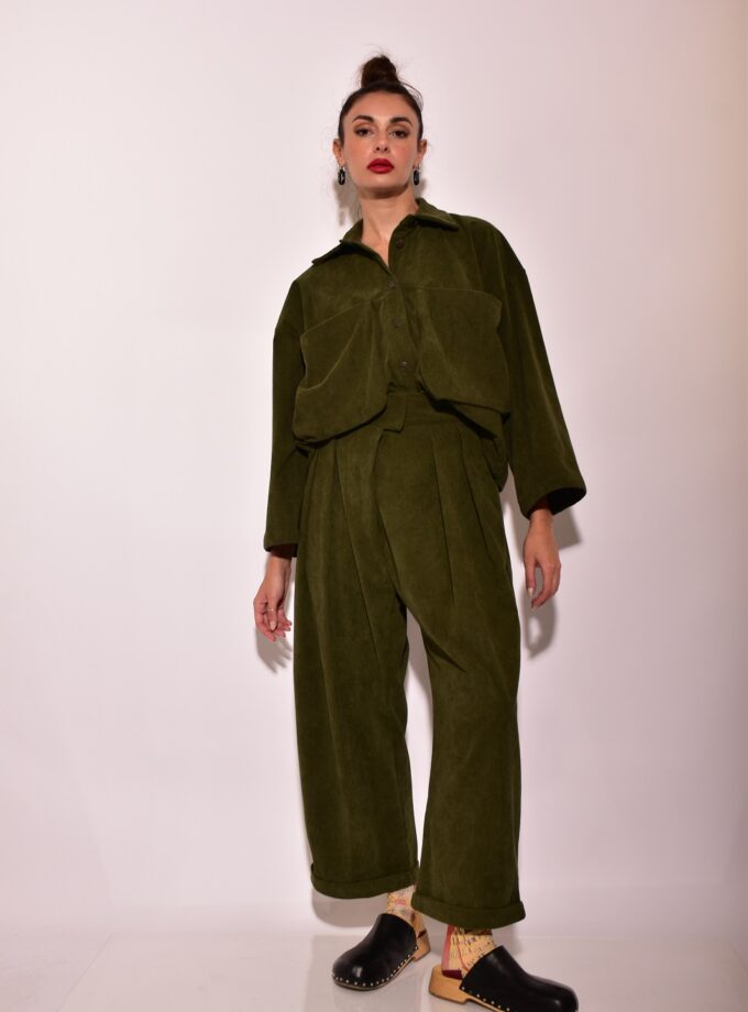 Theodor Pants Κοτλέ (Dark Green) love.sinnefo.cloud