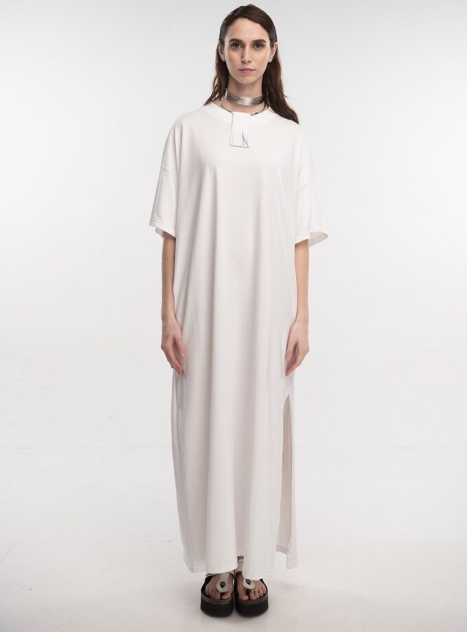 Tee Dress (White) love.sinnefo.cloud