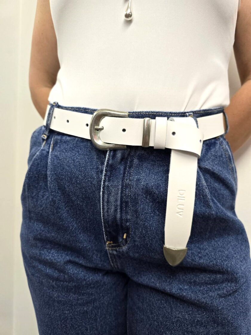 Zanet Belt (White Nikel) love.sinnefo.cloud