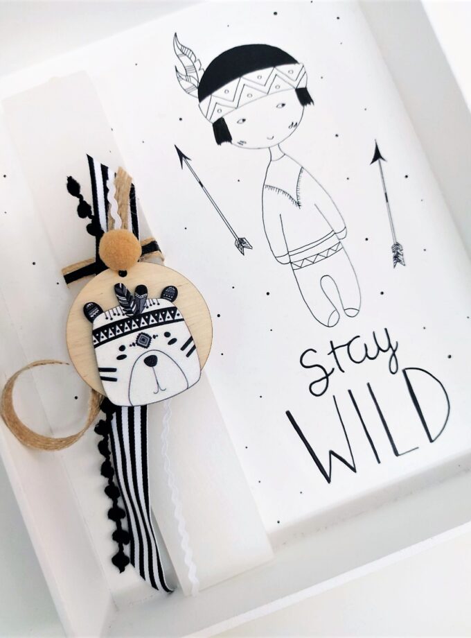 λαμπαδα Stay Wild Candle love.sinnefo.cloud