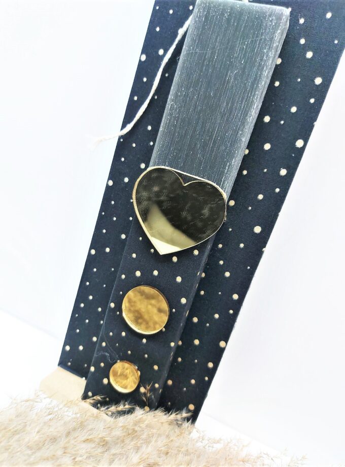 λαμπάδα heart Candle love.sinnefo.cloud
