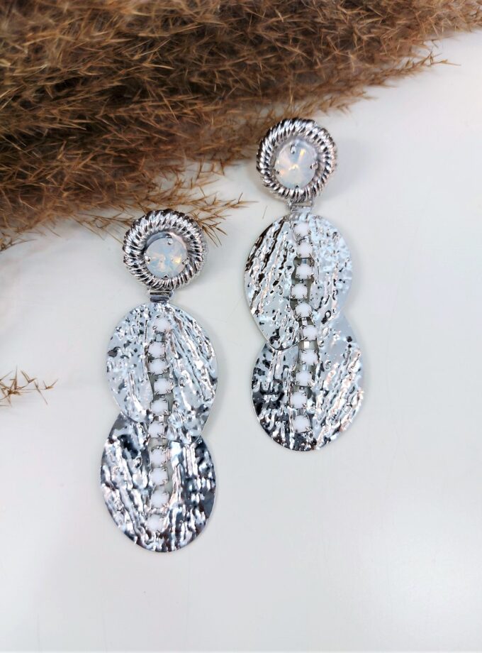 Silver Statement Earrings love.sinnefo.cloud