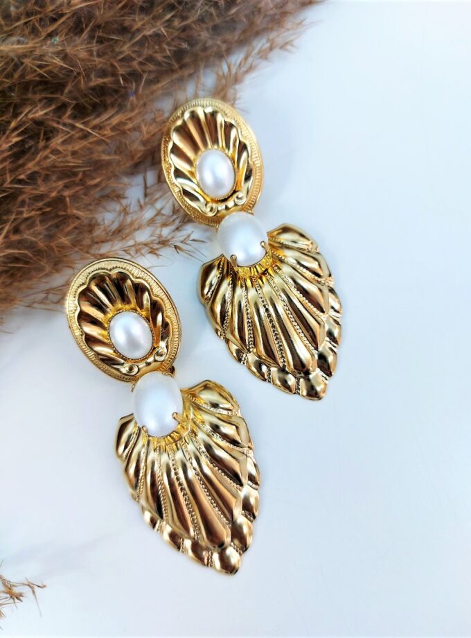 Gold Statement Earrings love.sinnefo.cloud